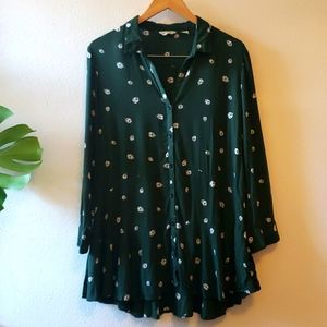 Anthropologie 11•1•Tylho Lakin Ladybug Tunic Top Medium